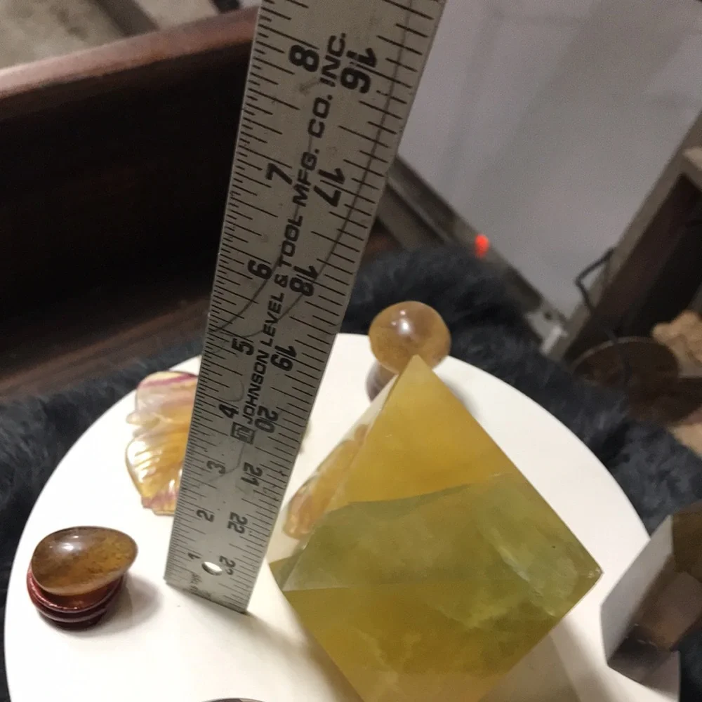 Fluorite  yellow set - Picture 16 of 17
